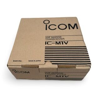 Icom IC-M1V Handheld VHF Marine Transceiver Radio Made in Japan New in Box